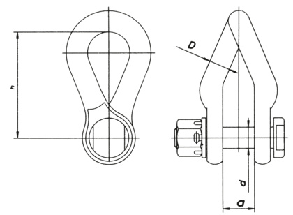 Łącznik kabłąkowy skręcony 90˚ (2553)