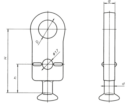Łącznik główkowy do rożków płaski (2502)