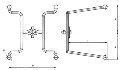 Rożek jednostronny środkowy (2605)