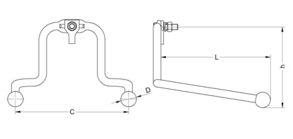 Rożek jednostronny górny (2601)